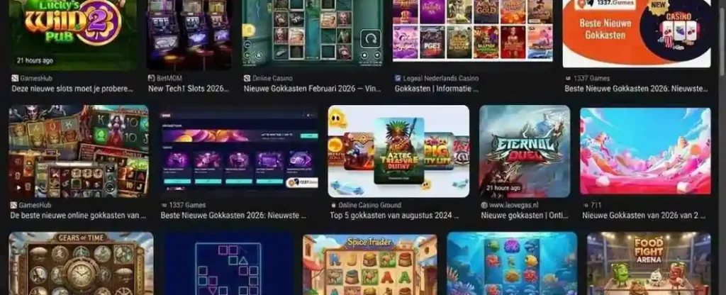 Nieuwe Gokkasten